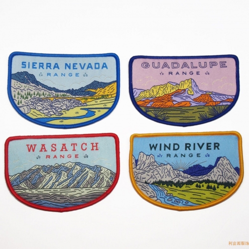 织唛锁边章、肩章、臂章